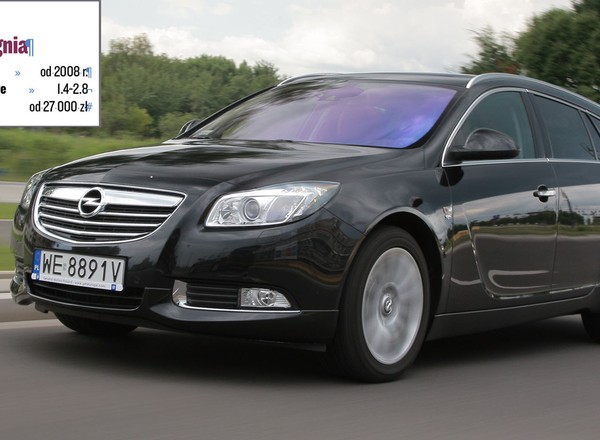 Opel Insignia I - trwała, ale nie bez wad