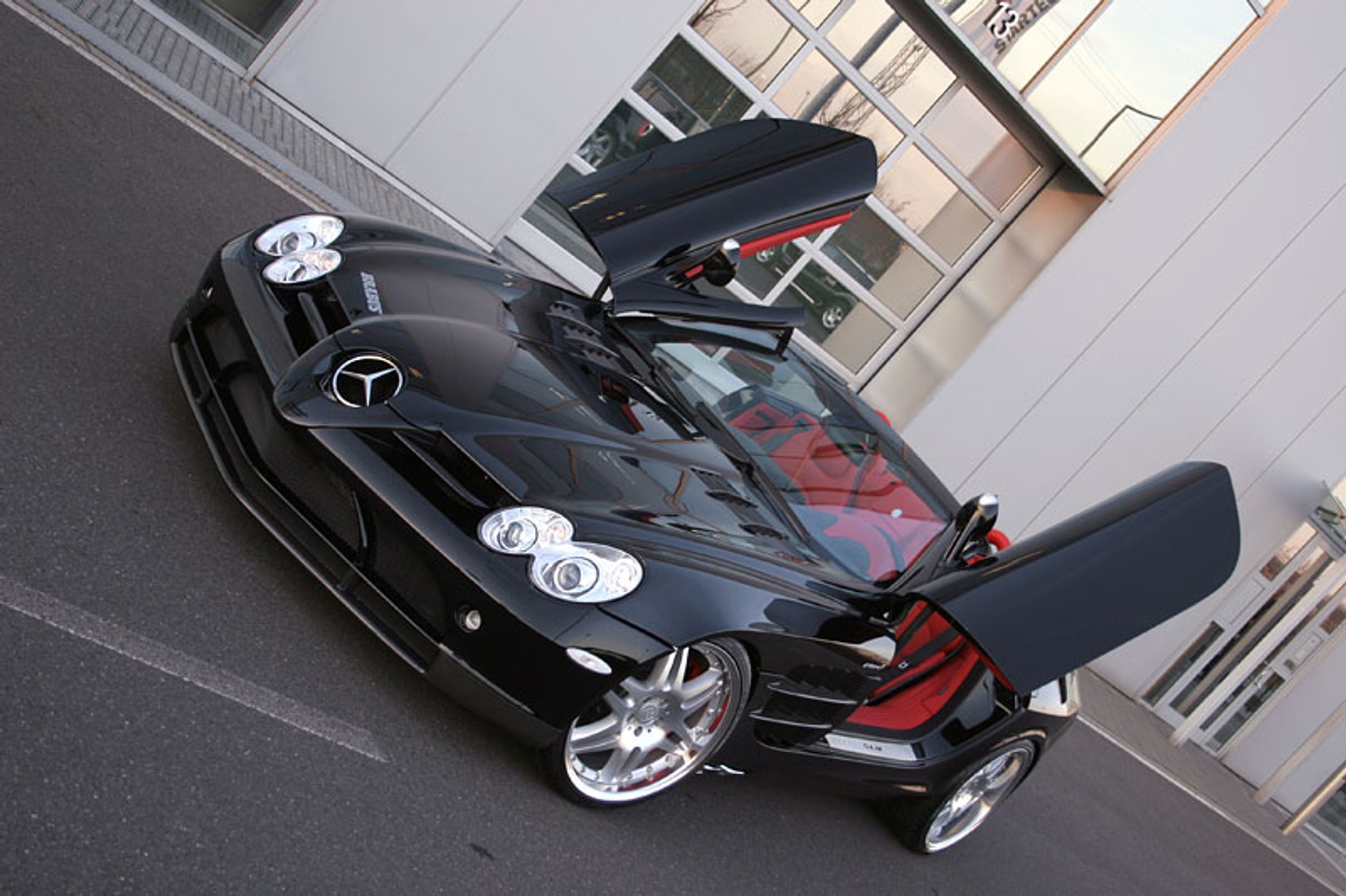 Essen Motor Show 2007: Brabus SLR Roadster – chromowany amfiteatr