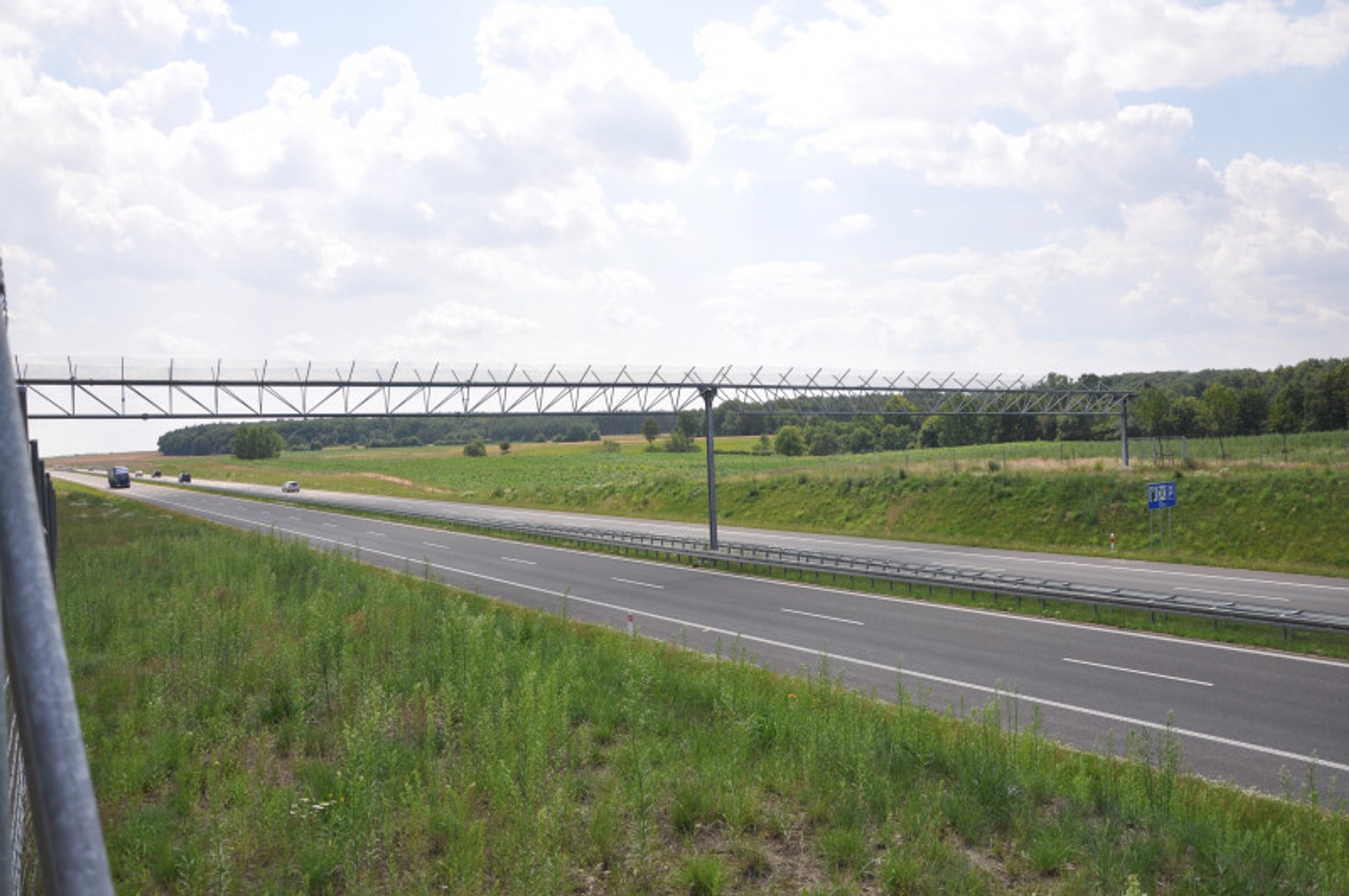 Bramownica dla nietoperzy nad drogą ekspresową