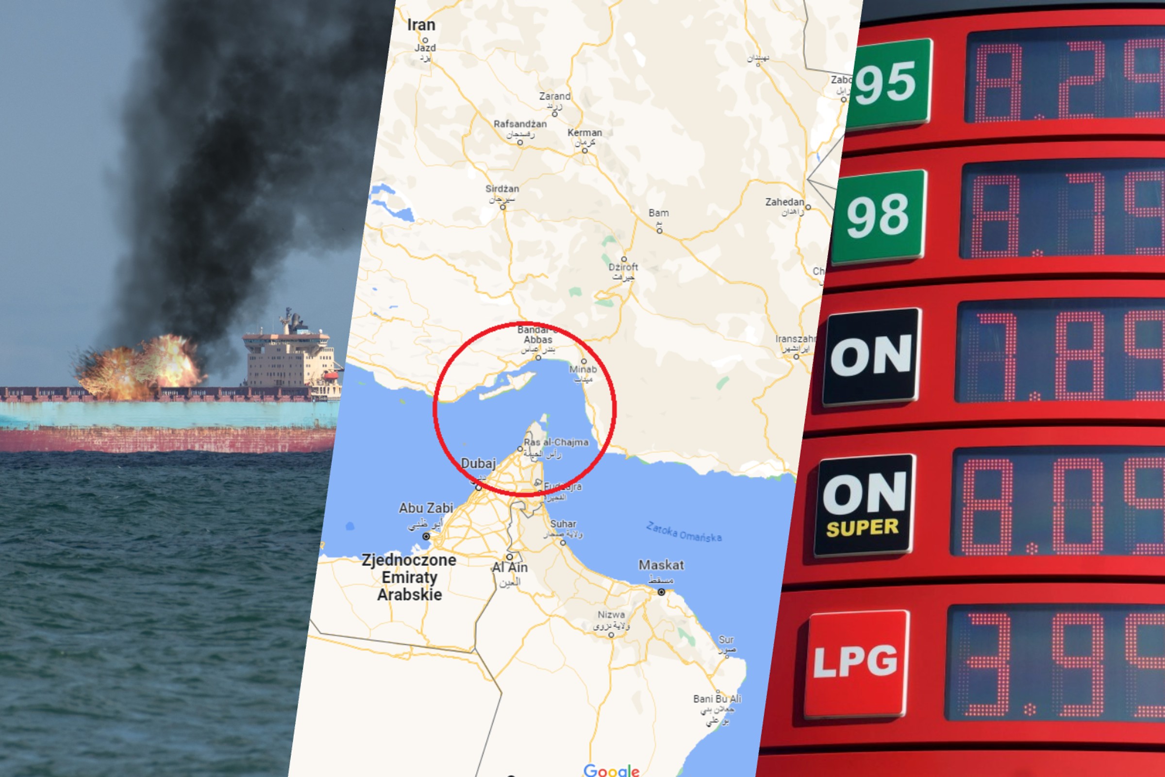 Tanie paliwo utknęło w cieśninie Ormuz. Czy przez blokadę wróci 8 zł za litr?