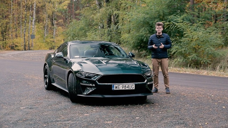 Ford Mustang Bullitt - samochód Błażeja