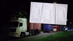 Inspektorzy ustrzelili hat tricka. Zatrzymali trzy przeładowane "stonogi"