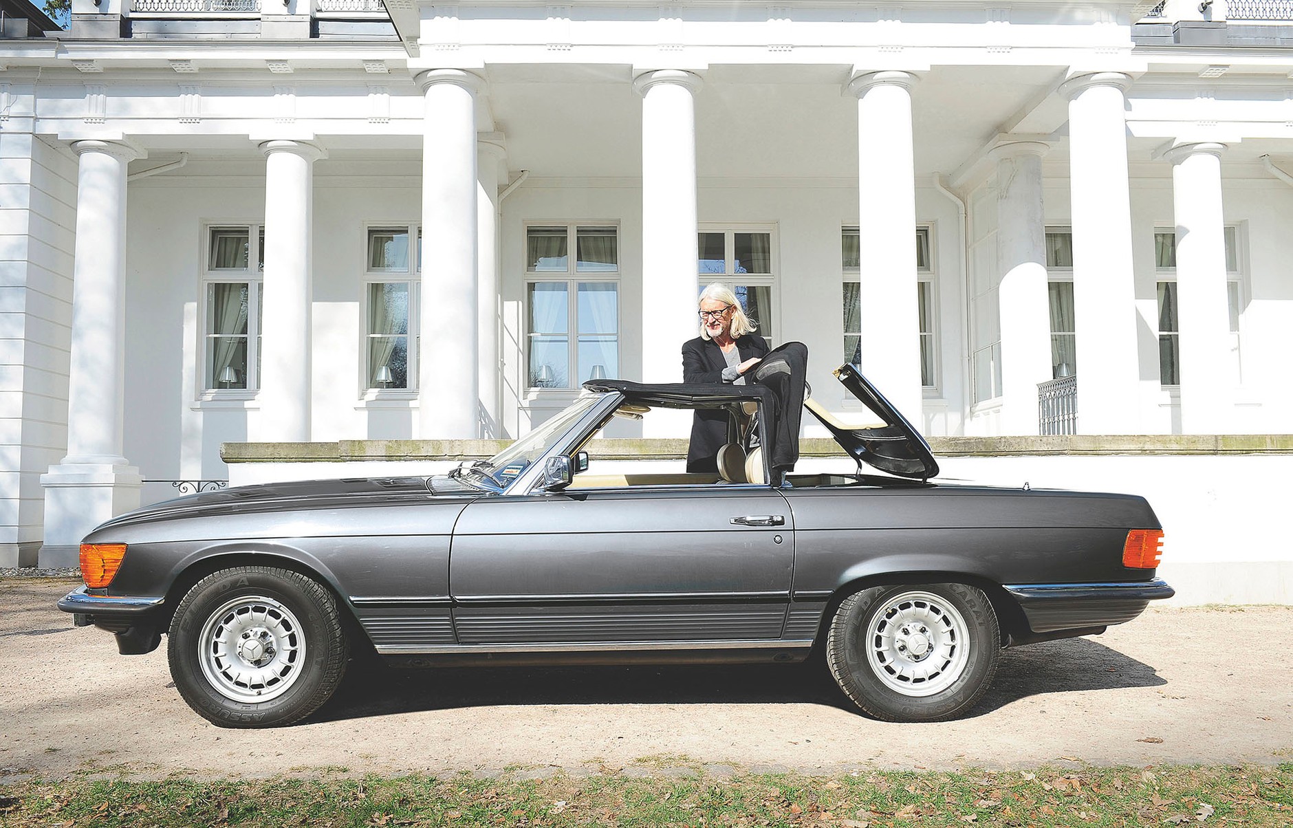 Mercedes SL R107 - ulubieniec szybkich, ale nie wściekłych