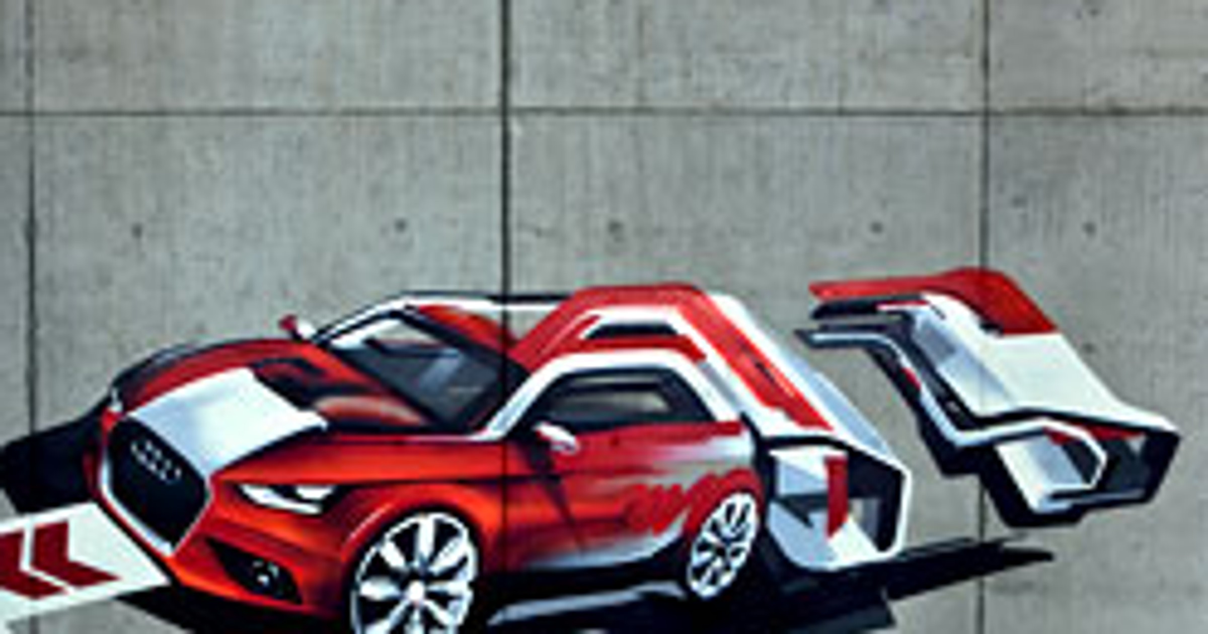 Audi A1: tym razem jako graffiti (wideo)