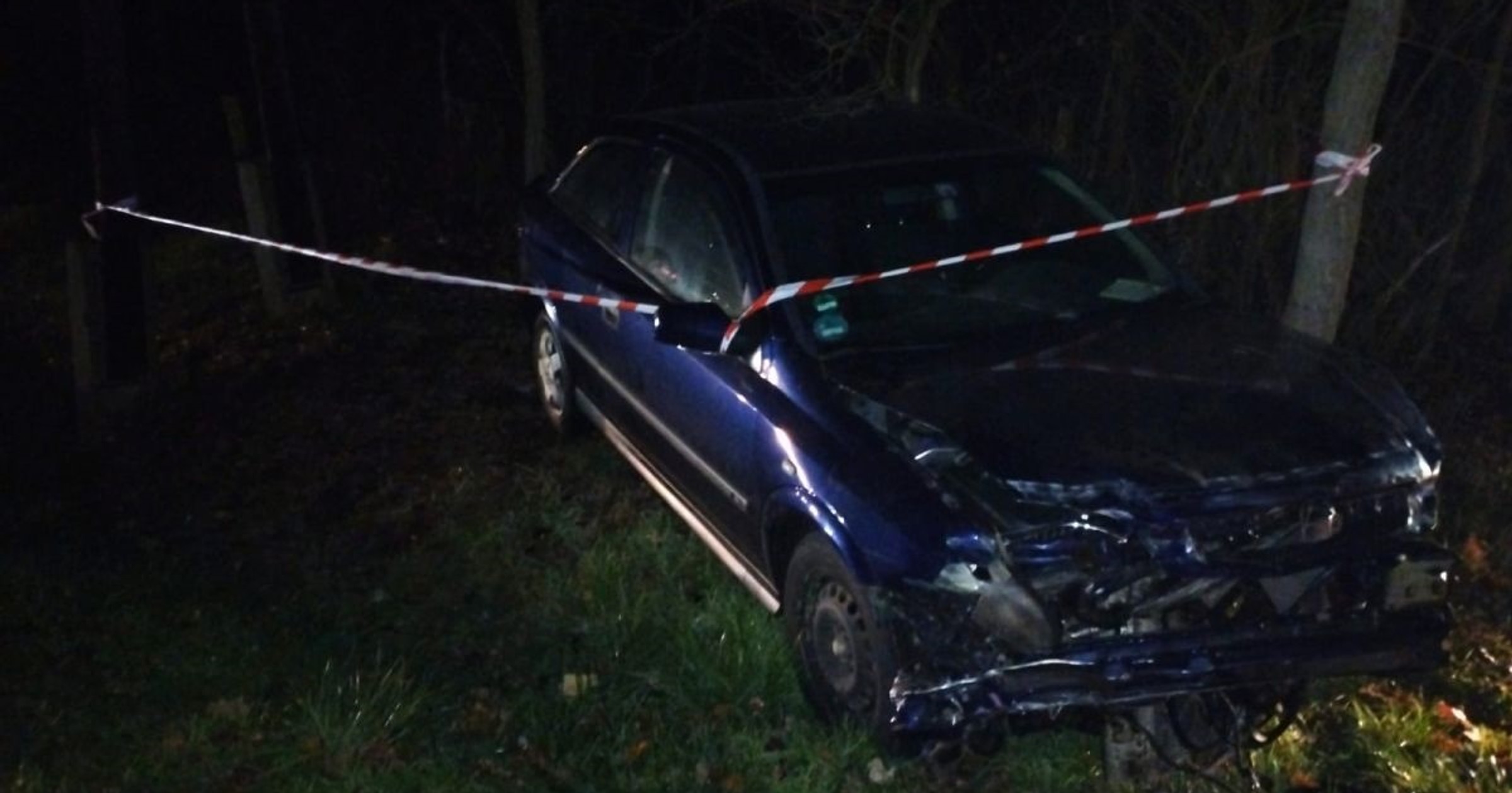 Mając 2,5 promila wiózł troje dzieci i spowodował kolizję