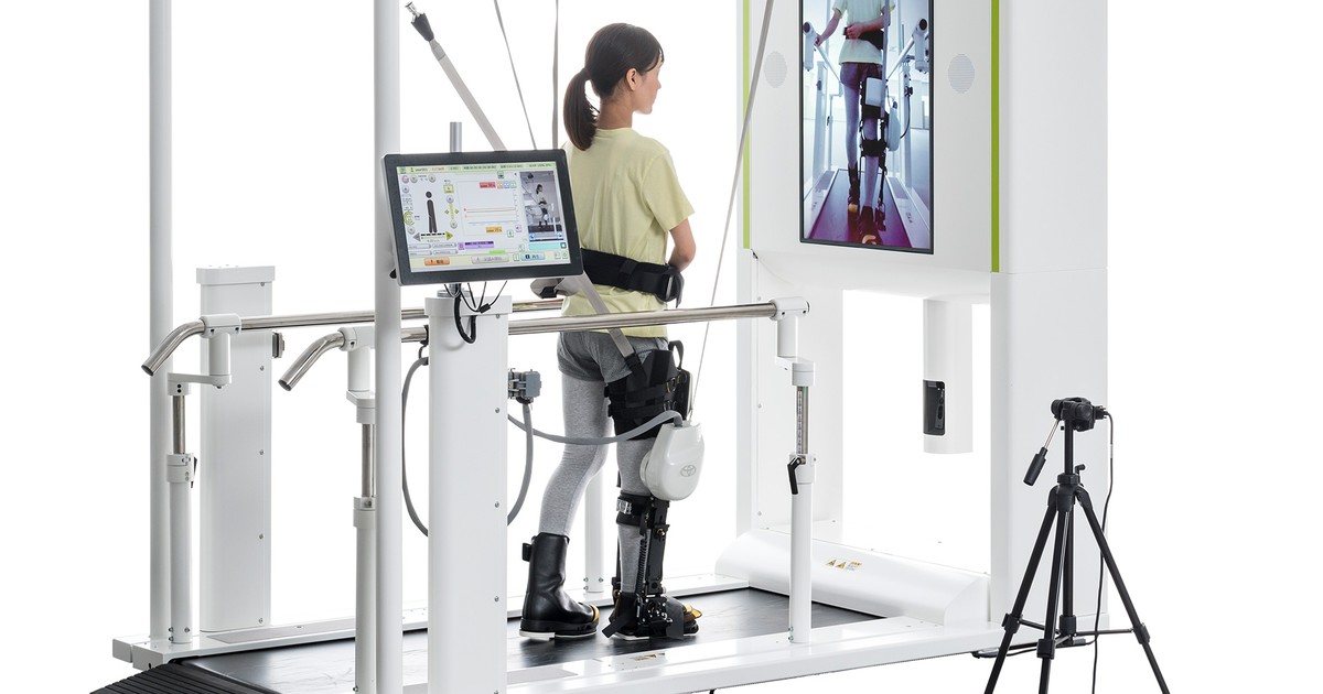 Toyota Welwalk WW-2000 - robot do rehabilitacji osób cierpiących na porażenie kończyn dolnych