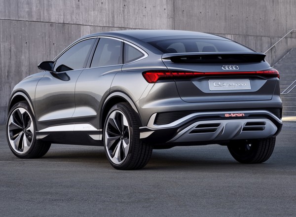 Audi Q4 e-tron coupe - elektryczna przewaga za rok