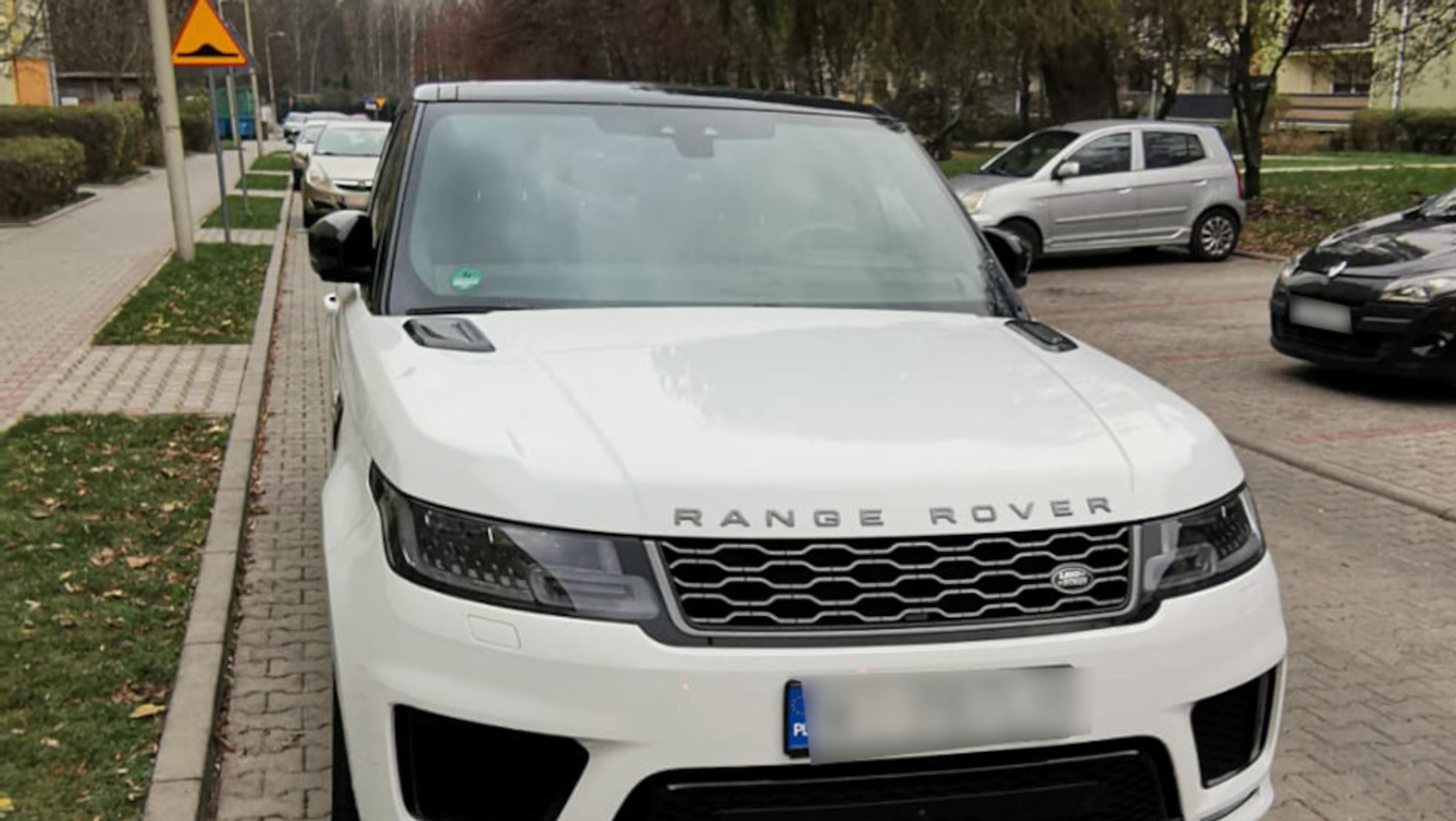 Auto dla niepoznaki miało już założone polskie "blachy"