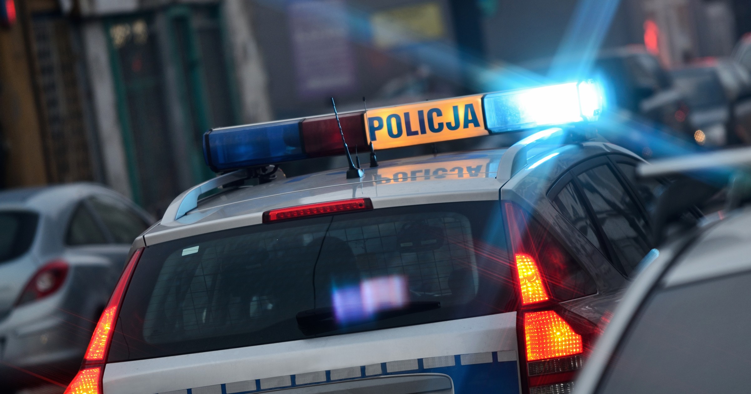 Radiowóz policji - zdj. ilustracyjne