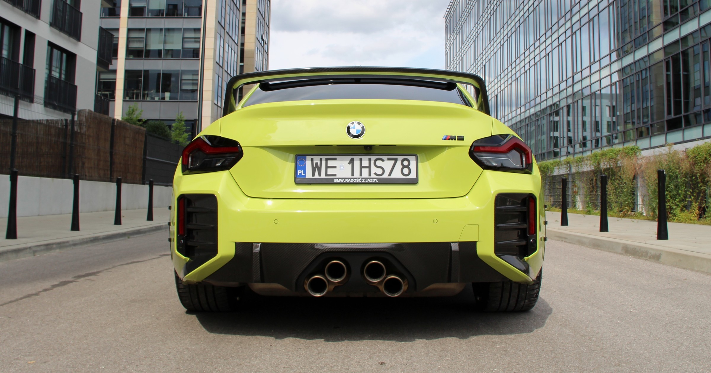 BMW M2 z akcesoriami M Performance