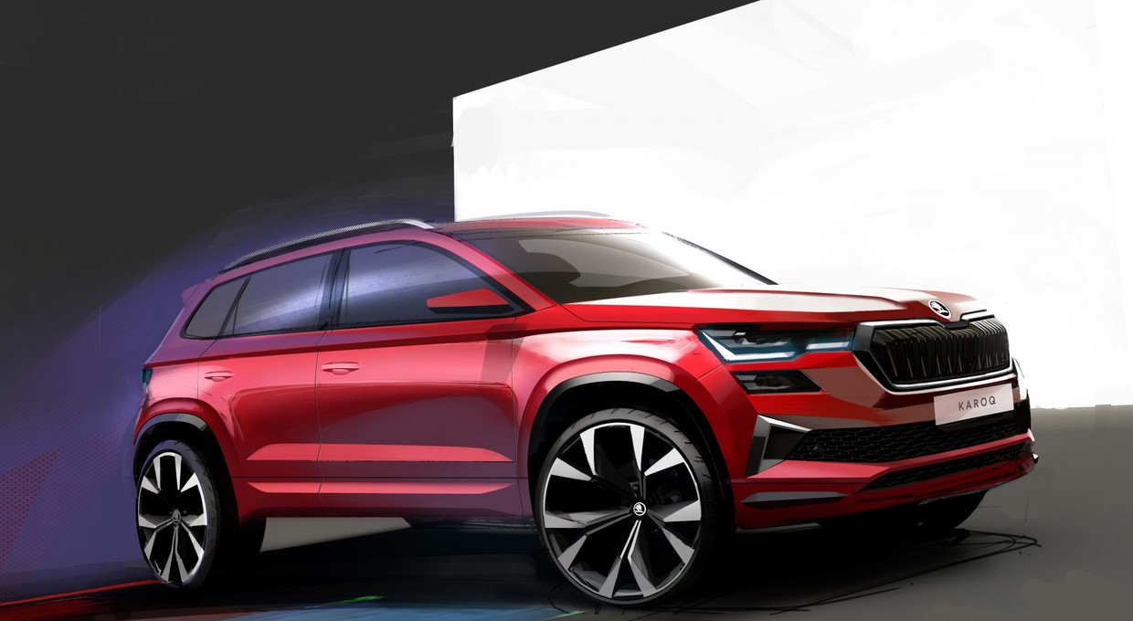 Skoda Karoq po face liftingu wkrótce na rynku