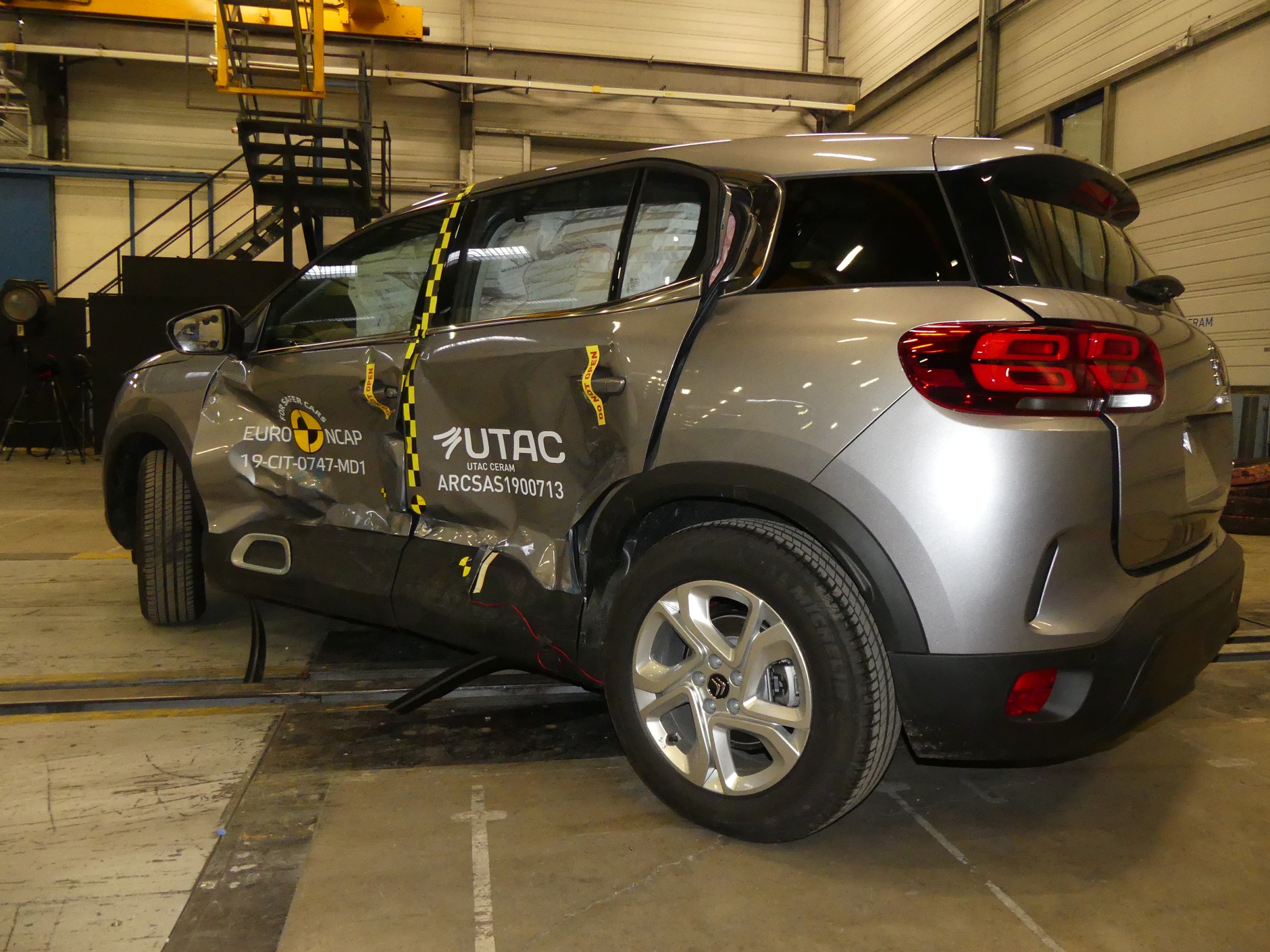Crash-test Citroën C5 Aircross