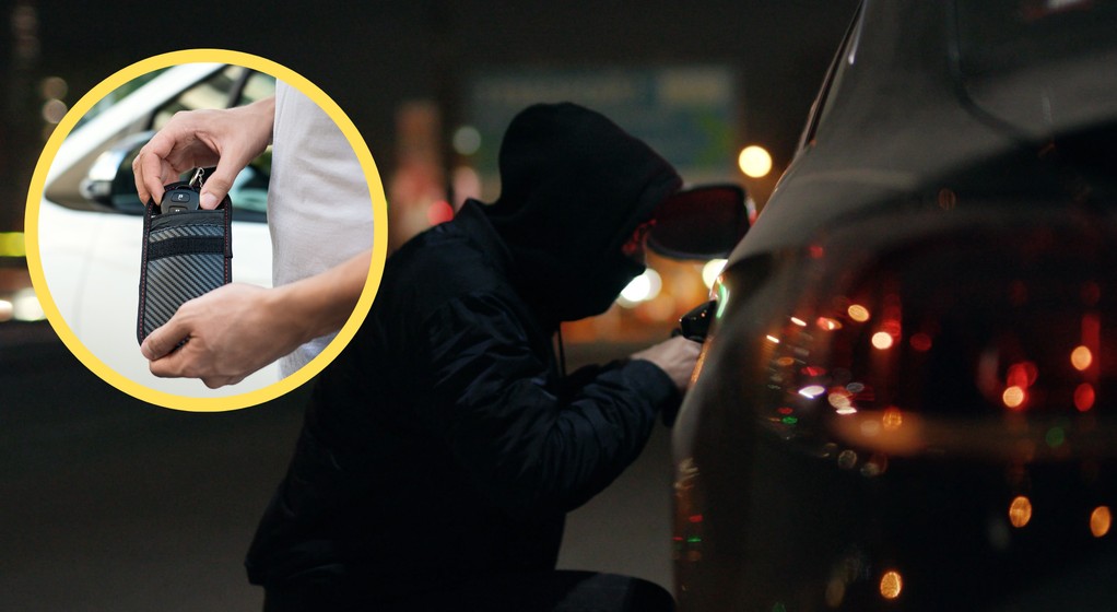 Specjalny pokrowiec na kluczyki może ochronić przed kradzieżą samochodu "na walizkę"