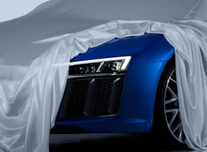 Laserowe reflektory nowego Audi R8