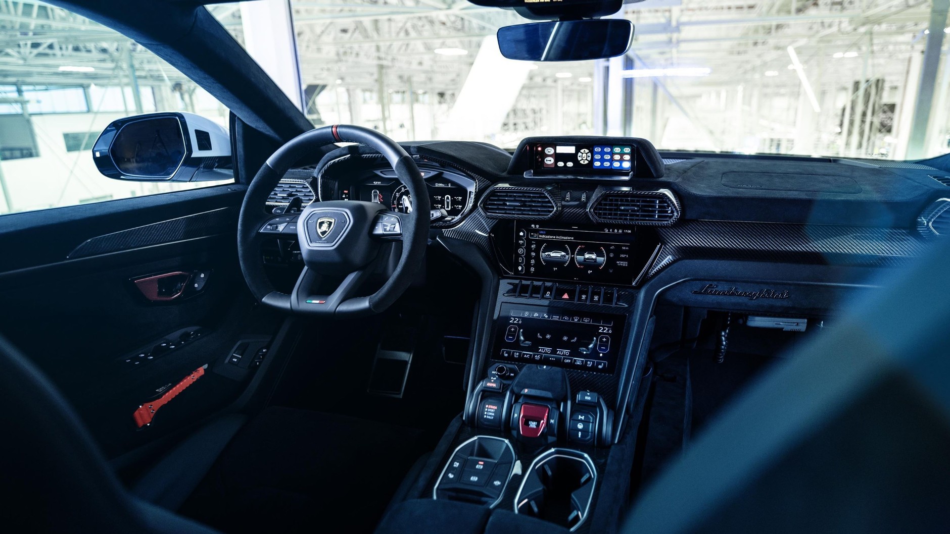 Policyjne Lamborghini Urus Performante