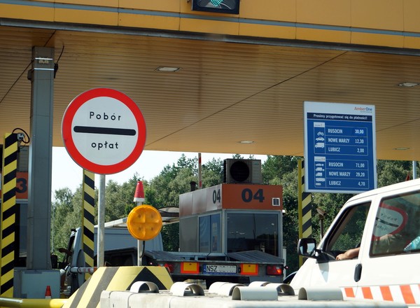 Autostrada A1 bezpłatna dla aut z ukraińskimi rejestracjami