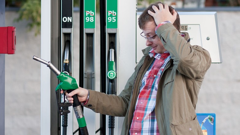 Pomyłka przy tankowaniu