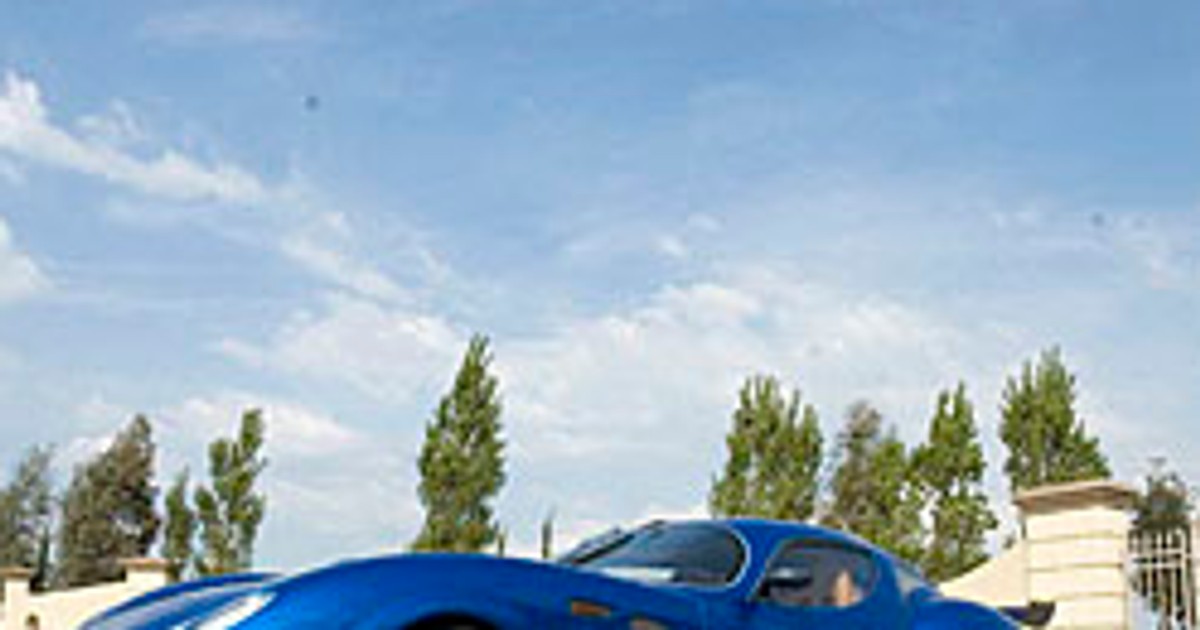 Faralli & Mazzanti Antas V8 GT w produkcji