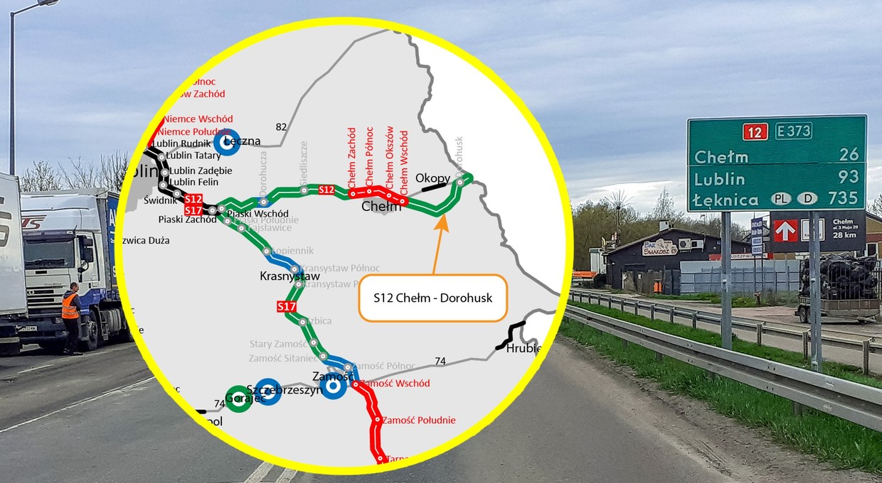 Powstaną nowe drogi dojazdowe do przejścia z Ukrainą. Podpisano porozumienie [MAPA]