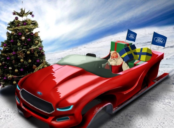 Nowe sanie Świętego Mikołaja