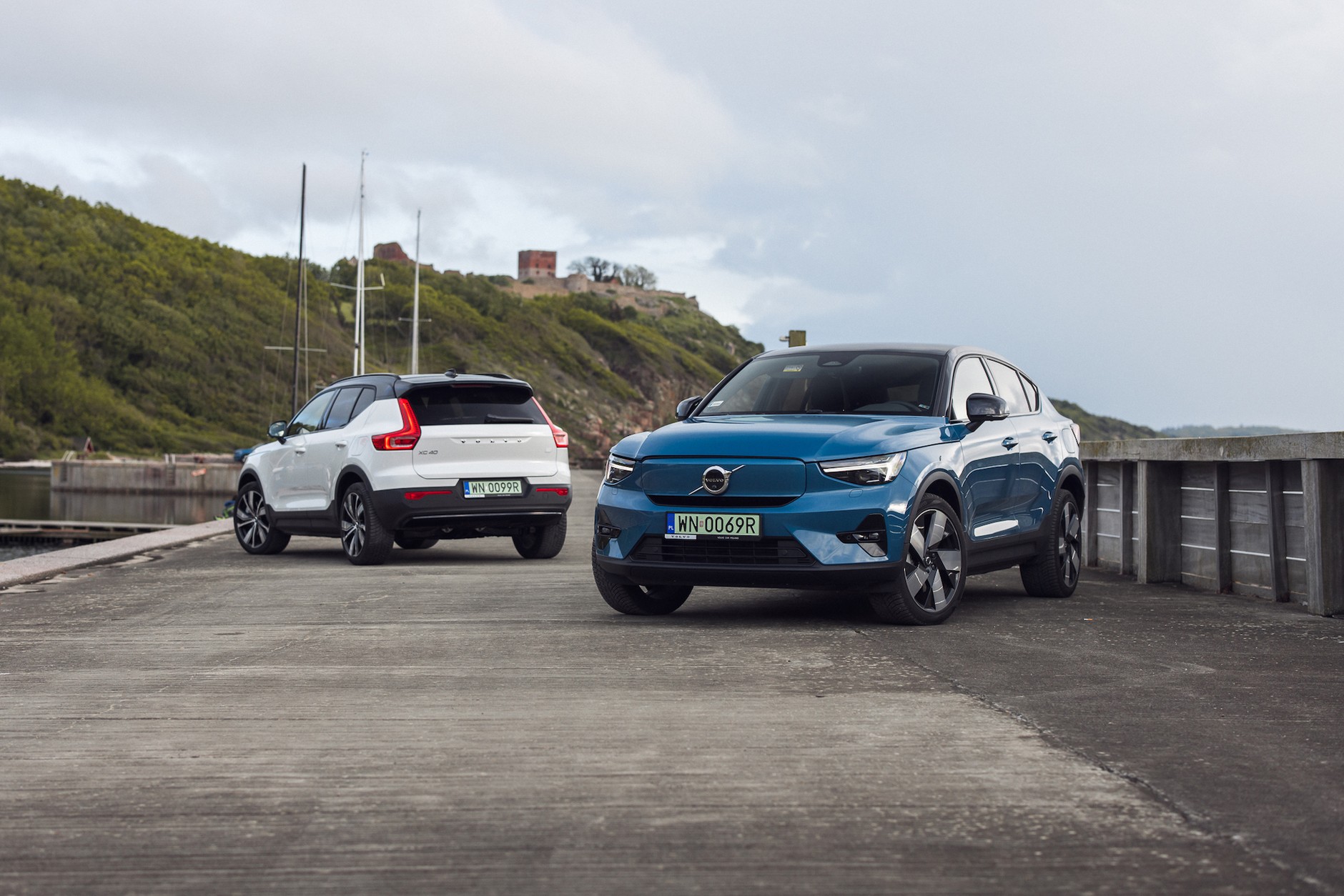 Volvo C40 Recharge Bornholm