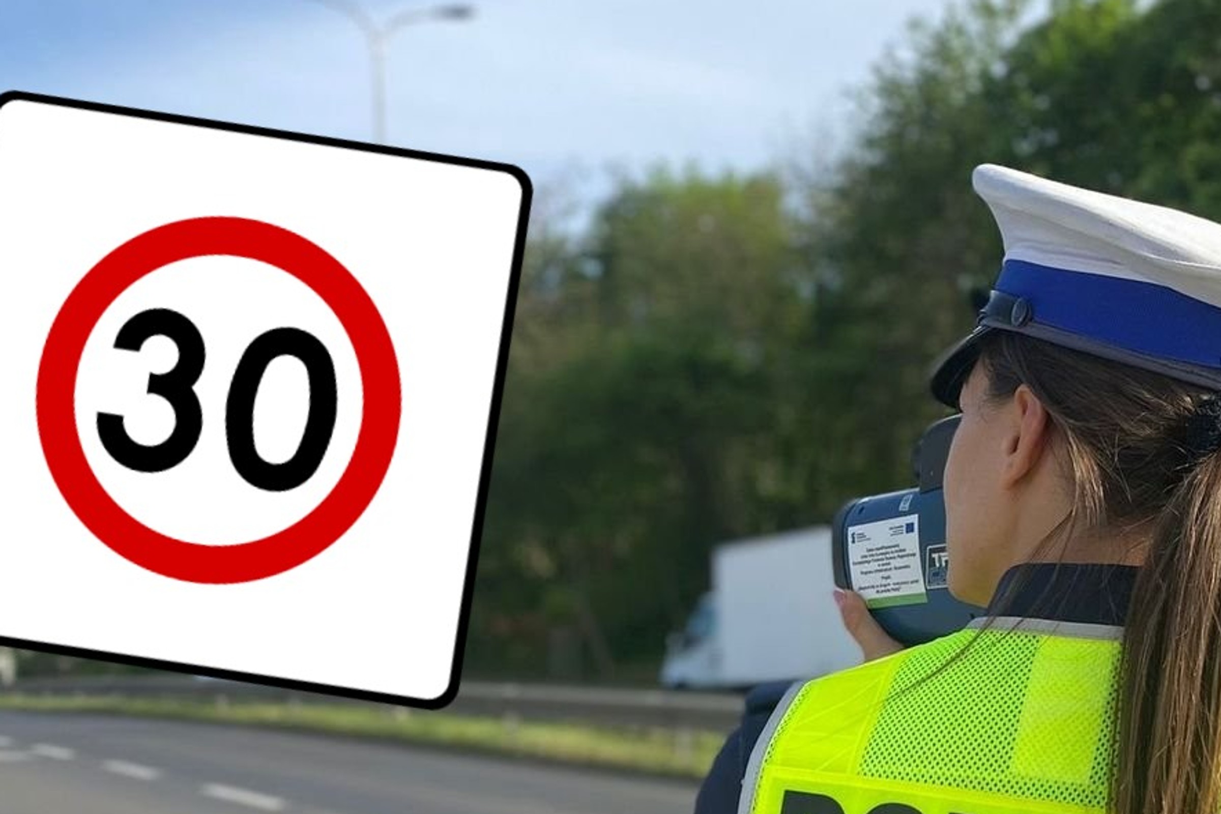 Jechał 64 km na godz. w strefie tempo 30. Stracił prawo jazdy