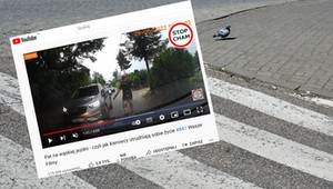 Pojedynek na wąskiej drodze. Kierowcy doprowadzili do pata drogowego [WIDEO]