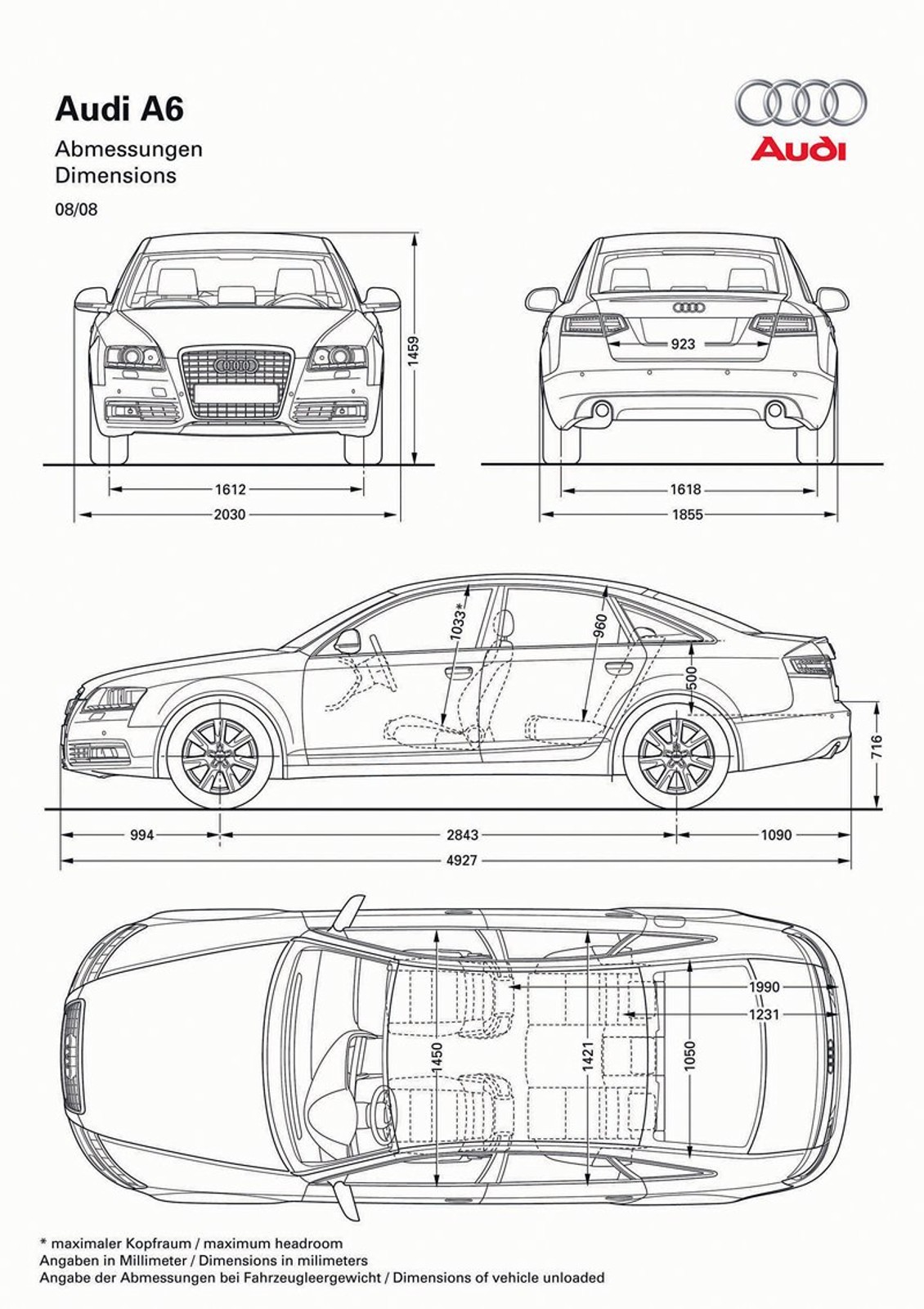 Facelift Audi A6: poprawa wyglądu i zużycia paliwa