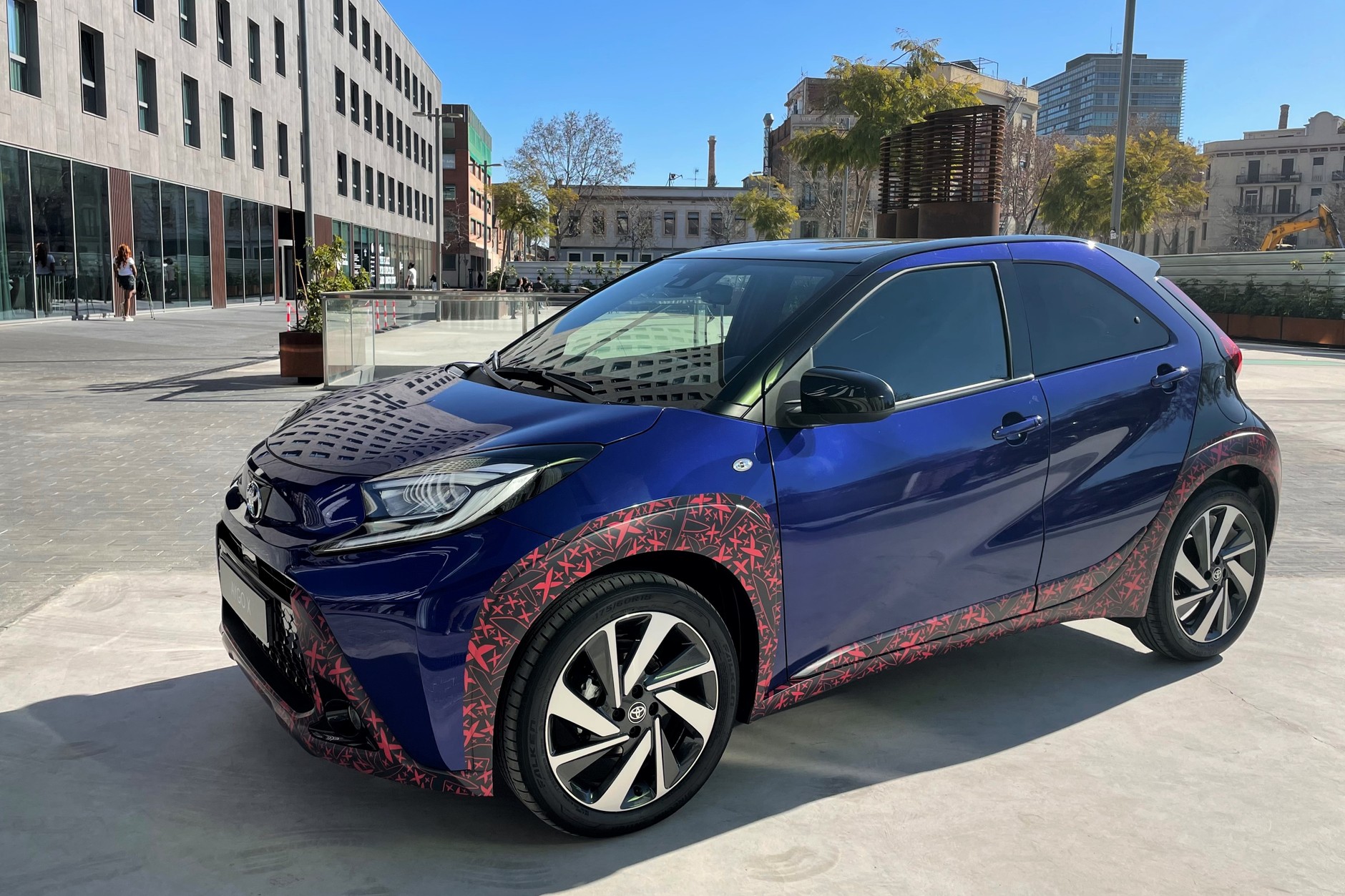 Pierwsza jazda nową Toyotą Aygo X
