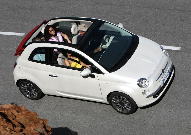 Fiat 500C: nowe informacje i zdjęcia włoskiego kabrioletu (fotogaleria)