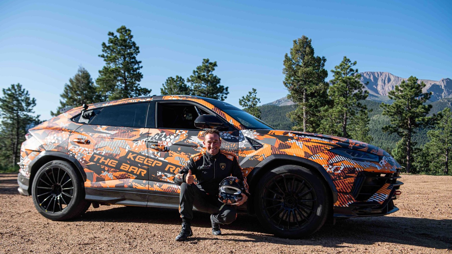 Lamborghini Urus i Simone Faggioli na Pikes Peak (2022)