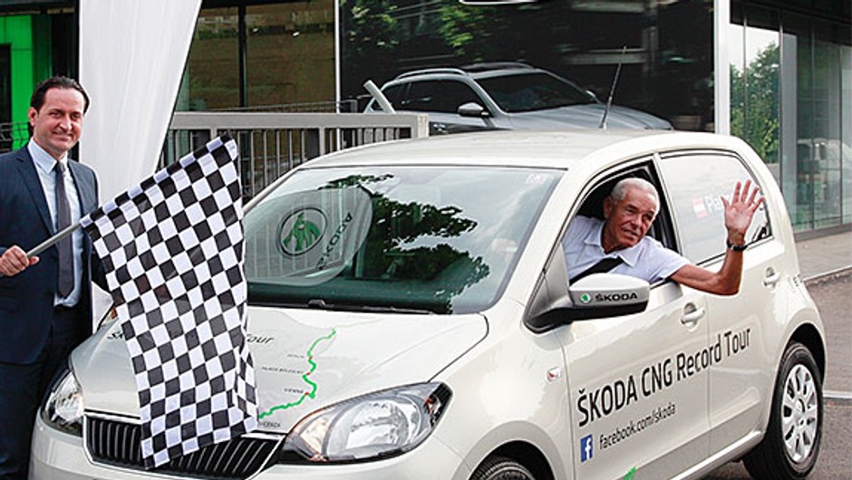Škoda Citigo CNG – 2700 km za 100 euro