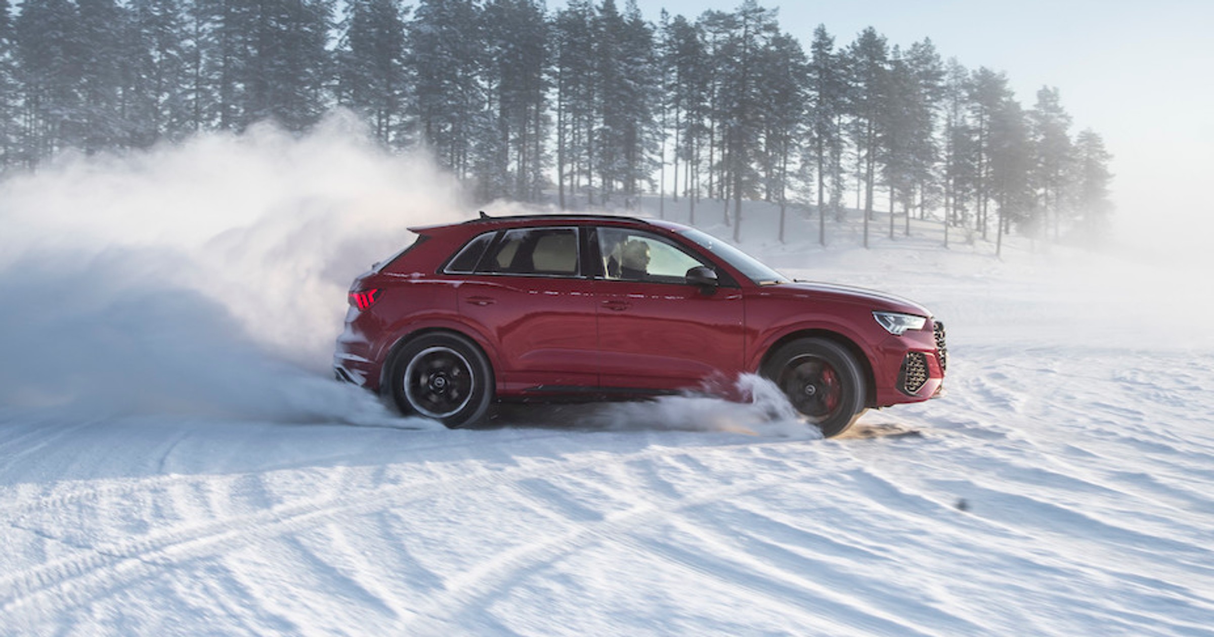 Audi RS Q3 – test na lodzie