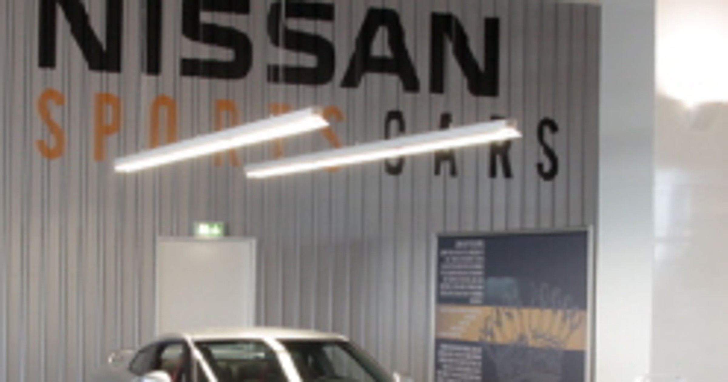 Nissan: Sportscars Shop przy torze Nürburgring