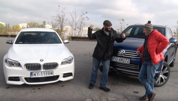 Auta bez ściemy - BMW M550d xDrive kontra Volkswagen Touareg