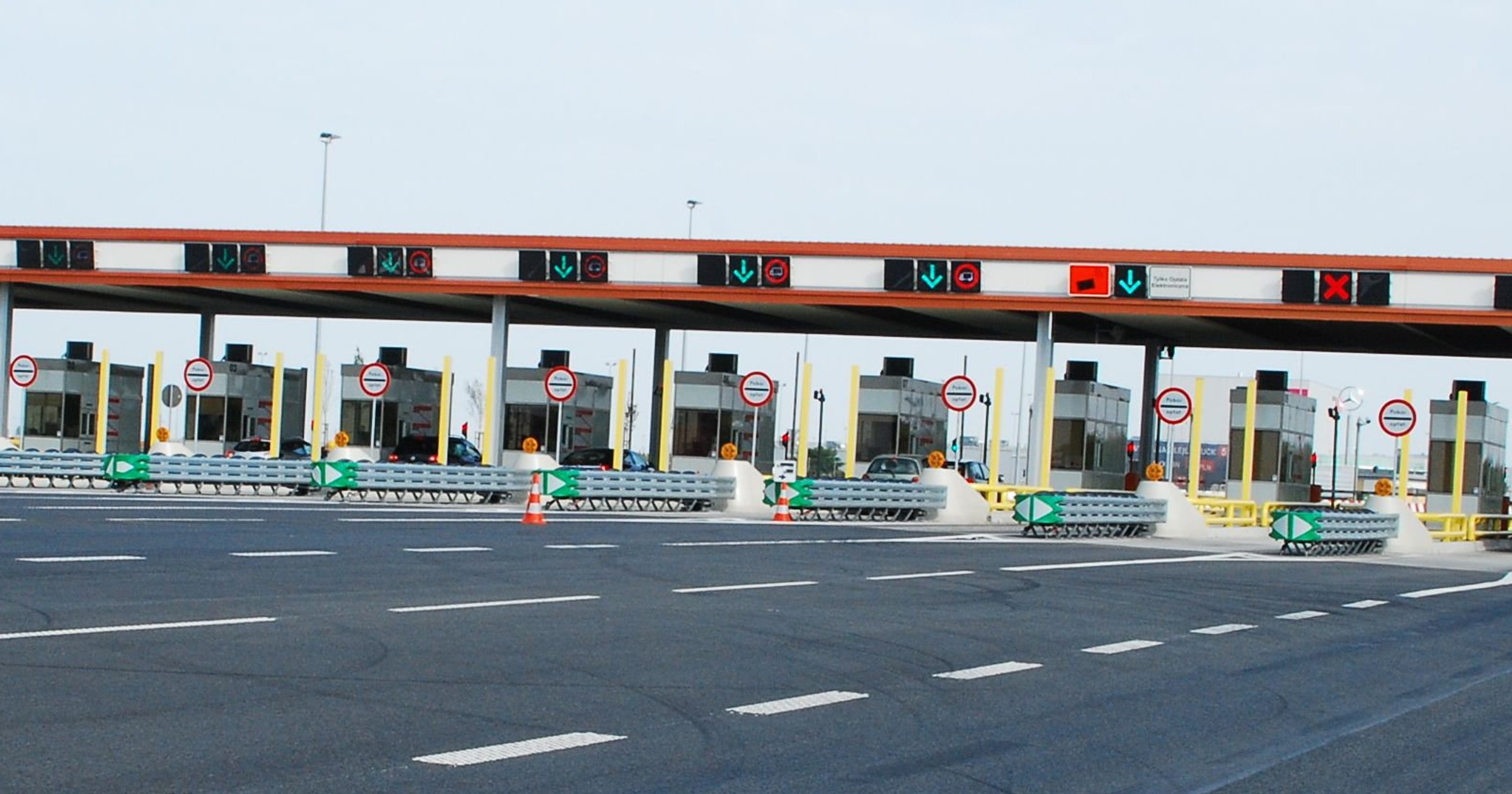 Punkt poboru opłat na autostradzie