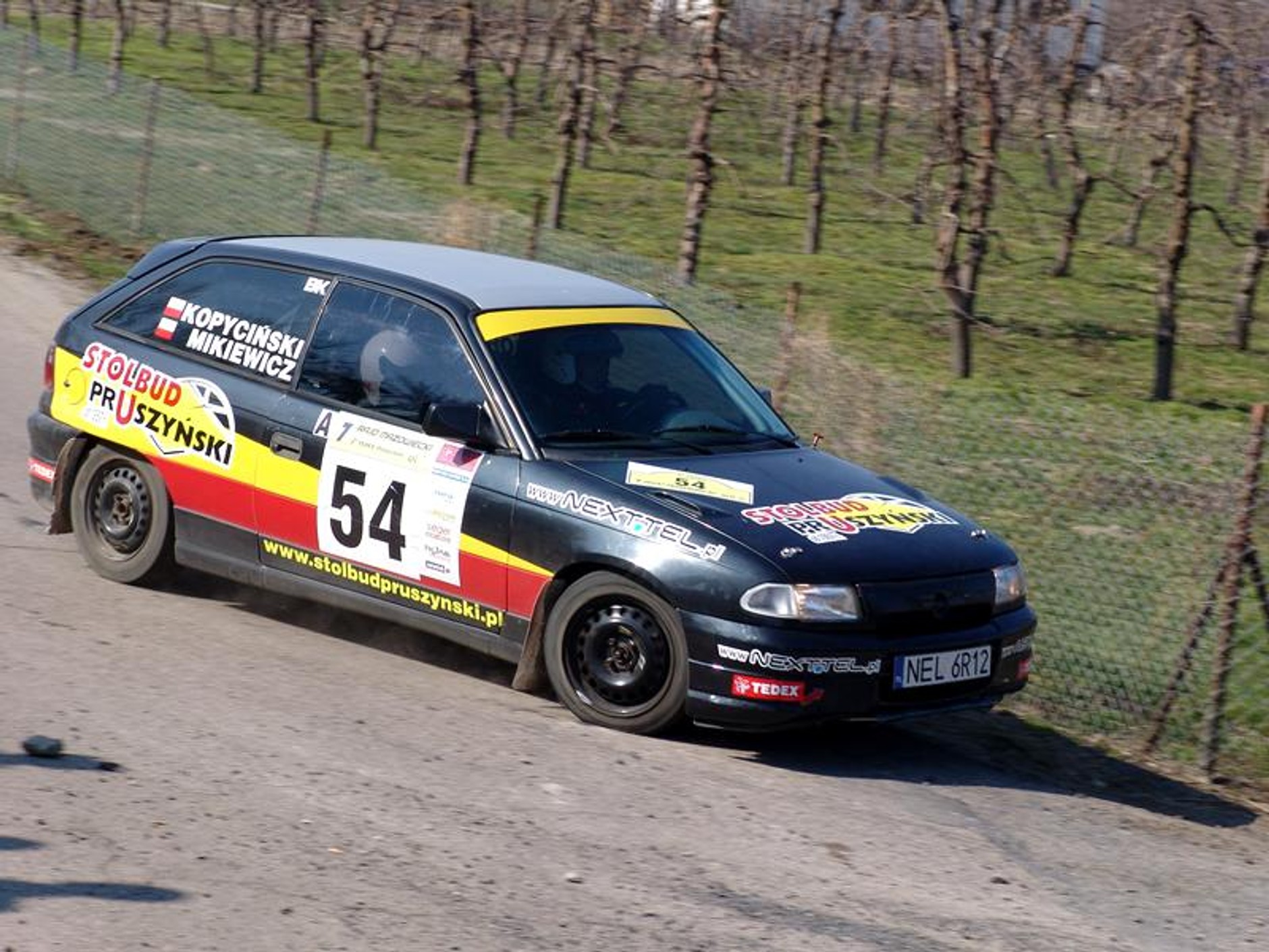 Rajd Mazowiecki 2007: Maciejewski królem wiosny (fotogaleria)