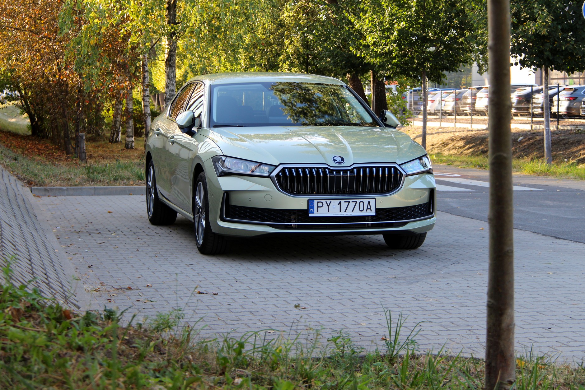 6. miejsce: Skoda Superb - 629 egz.