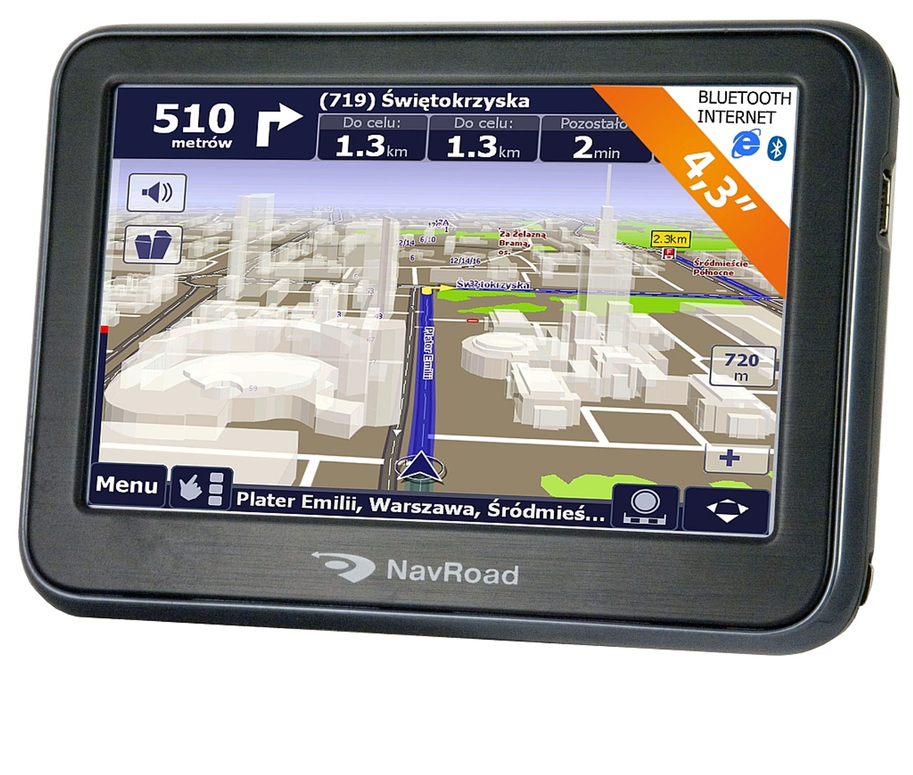 NavRoad NR460BT i NR560BF - Nawigacja z internetem