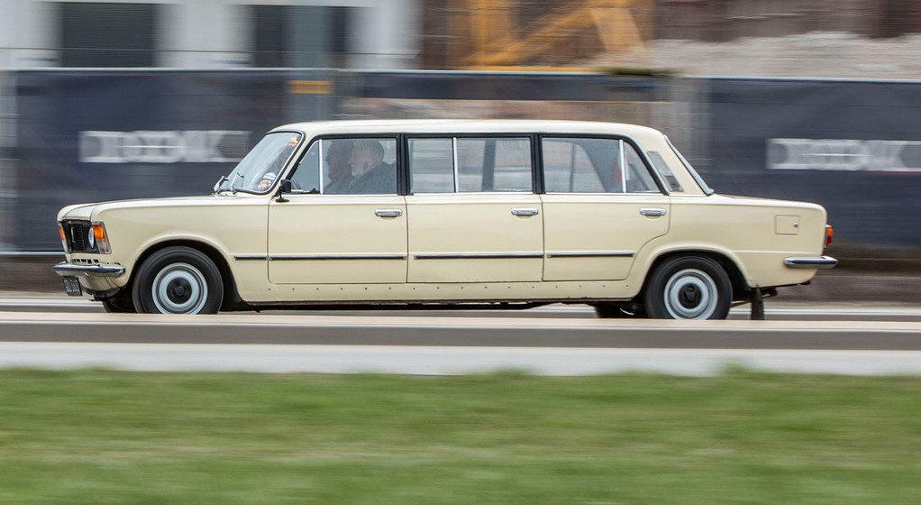 Polski Fiat 125p i FSO Polonez w wersji Long - przedłużane auta z FSO