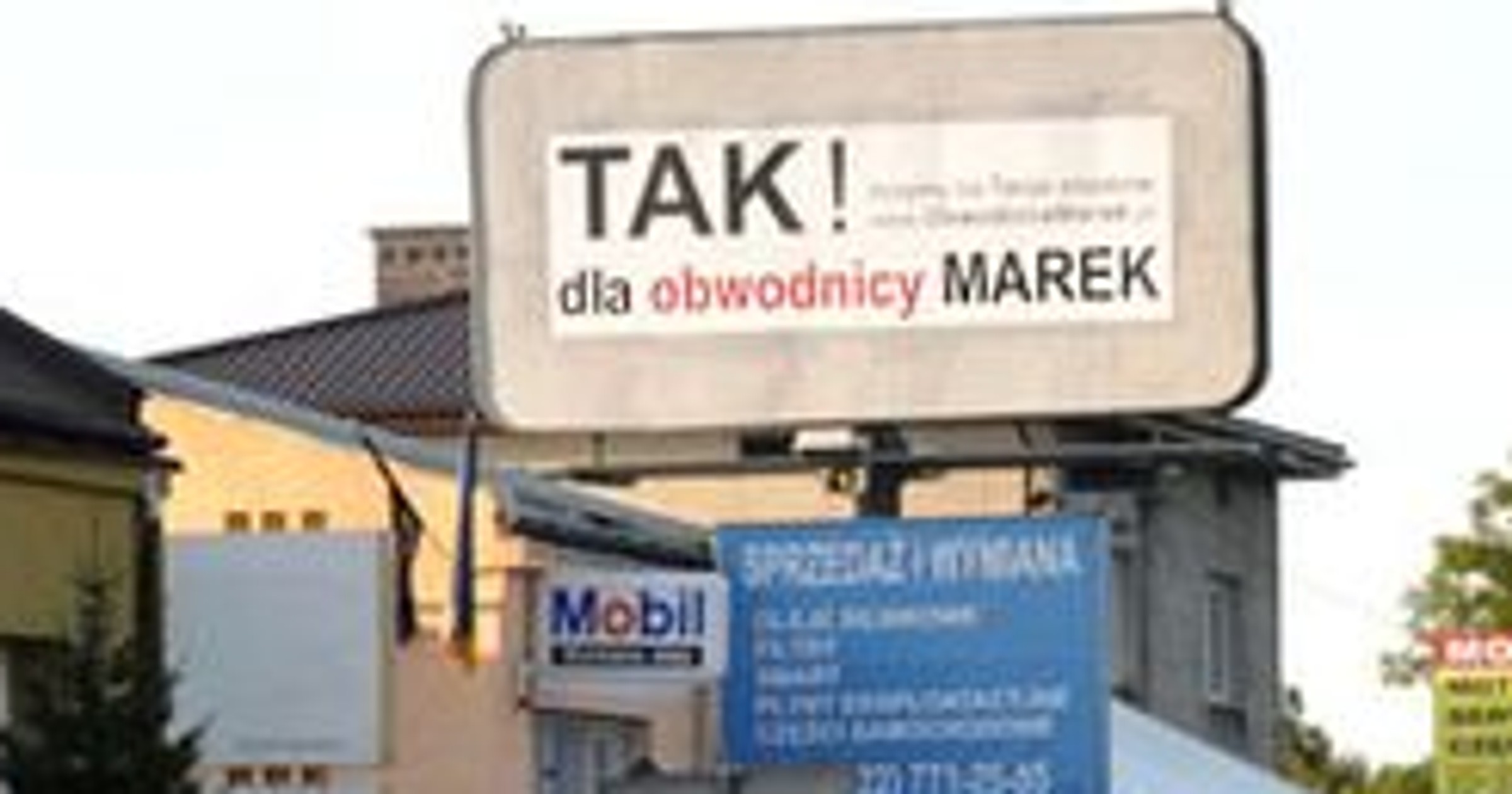 Akcja – Tak! dla obwodnicy Marek (30.08)
