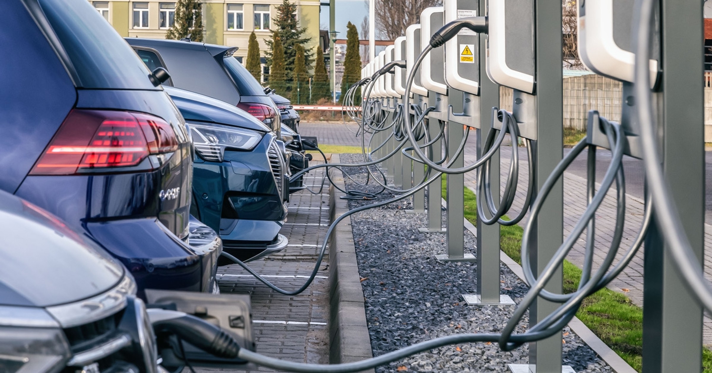 Punkt ładowania samochodów elektrycznych