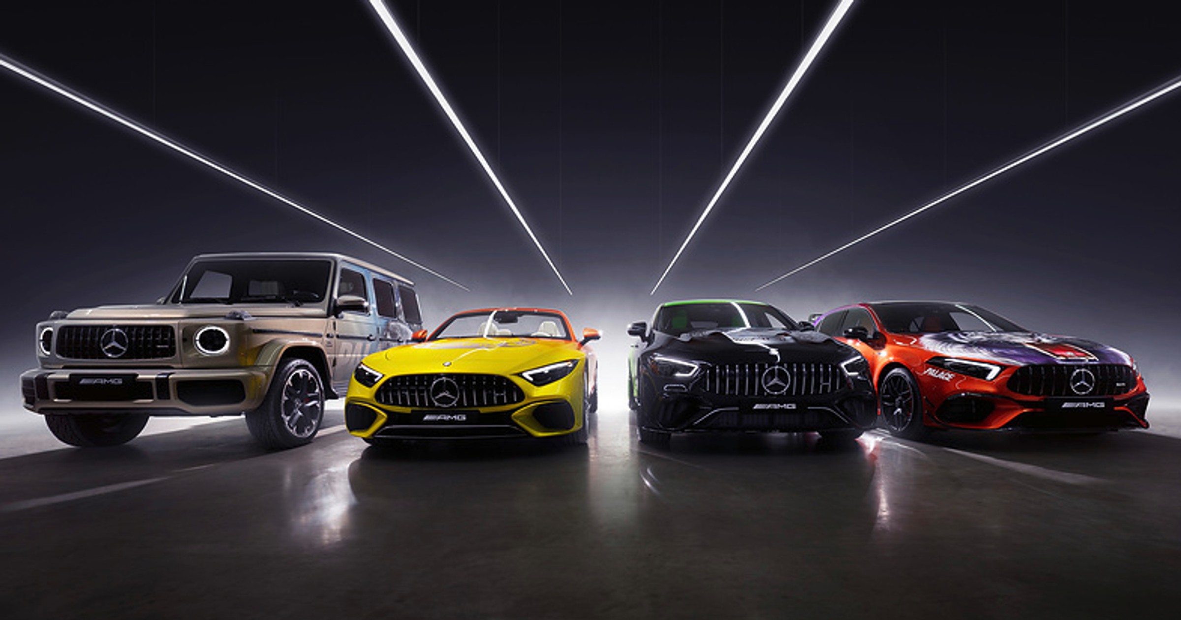 Art Cars Mercedes-AMG i Palace Skateboards