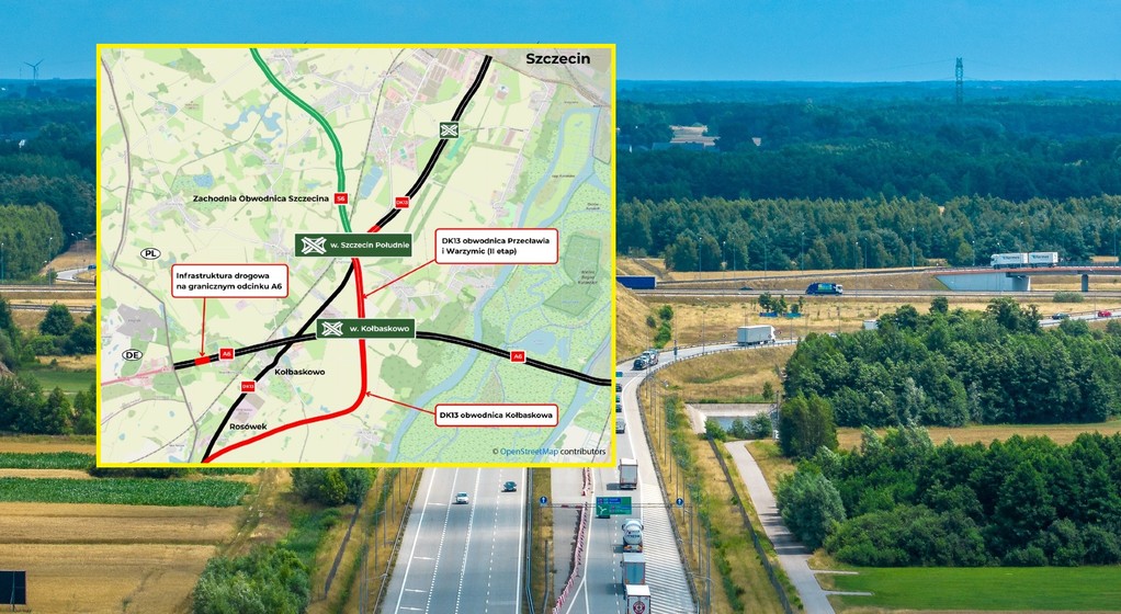 Nowe połączenie Szczecina z autostradą A6