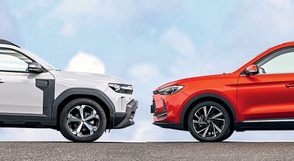 Pojedynek niedrogich SUVów: Dacia MG