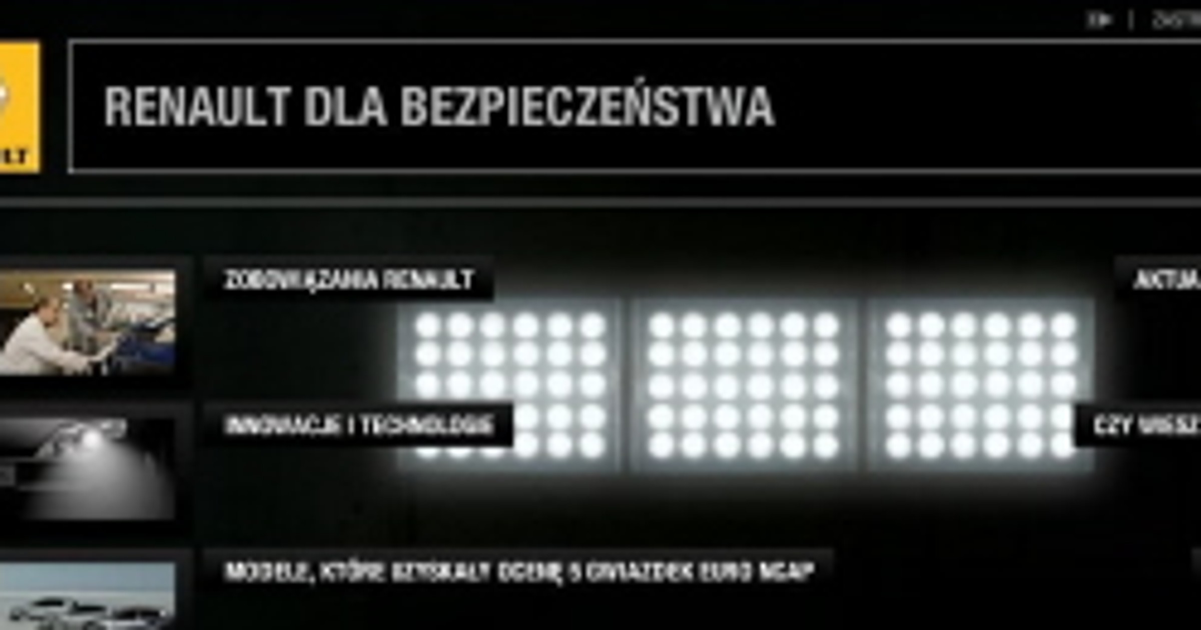 Renault: dziesięć modeli z maksymalną liczbą gwiazdek