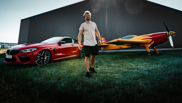 Victor Borsuk podczas realizacji jednego ze swoich projektów