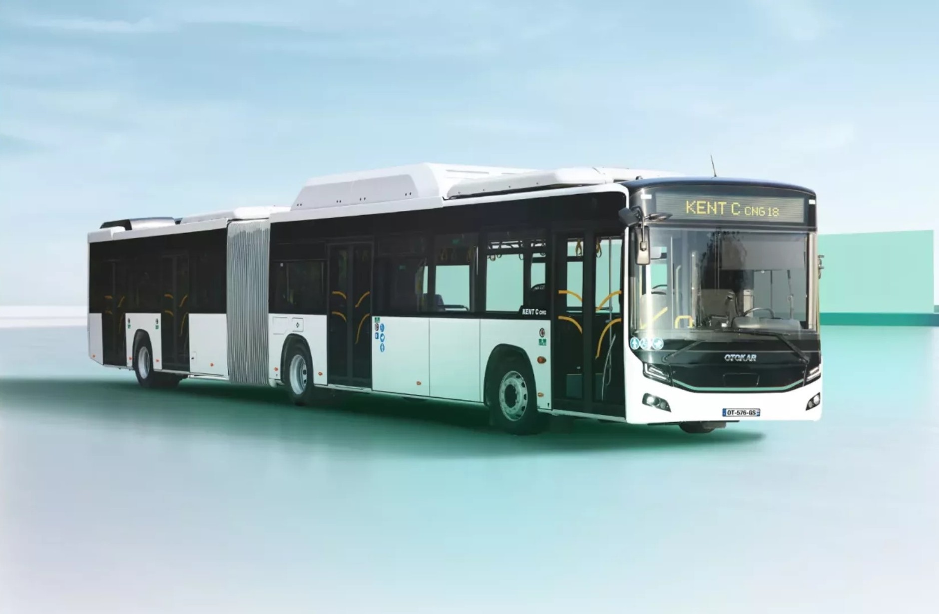 Turecki autobus Otokar Kent C CNG