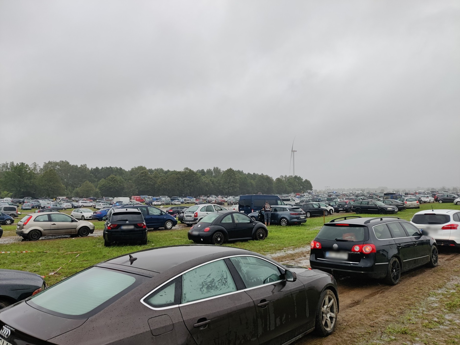 Korki na wyjeździe z 29. Pol'and'rock