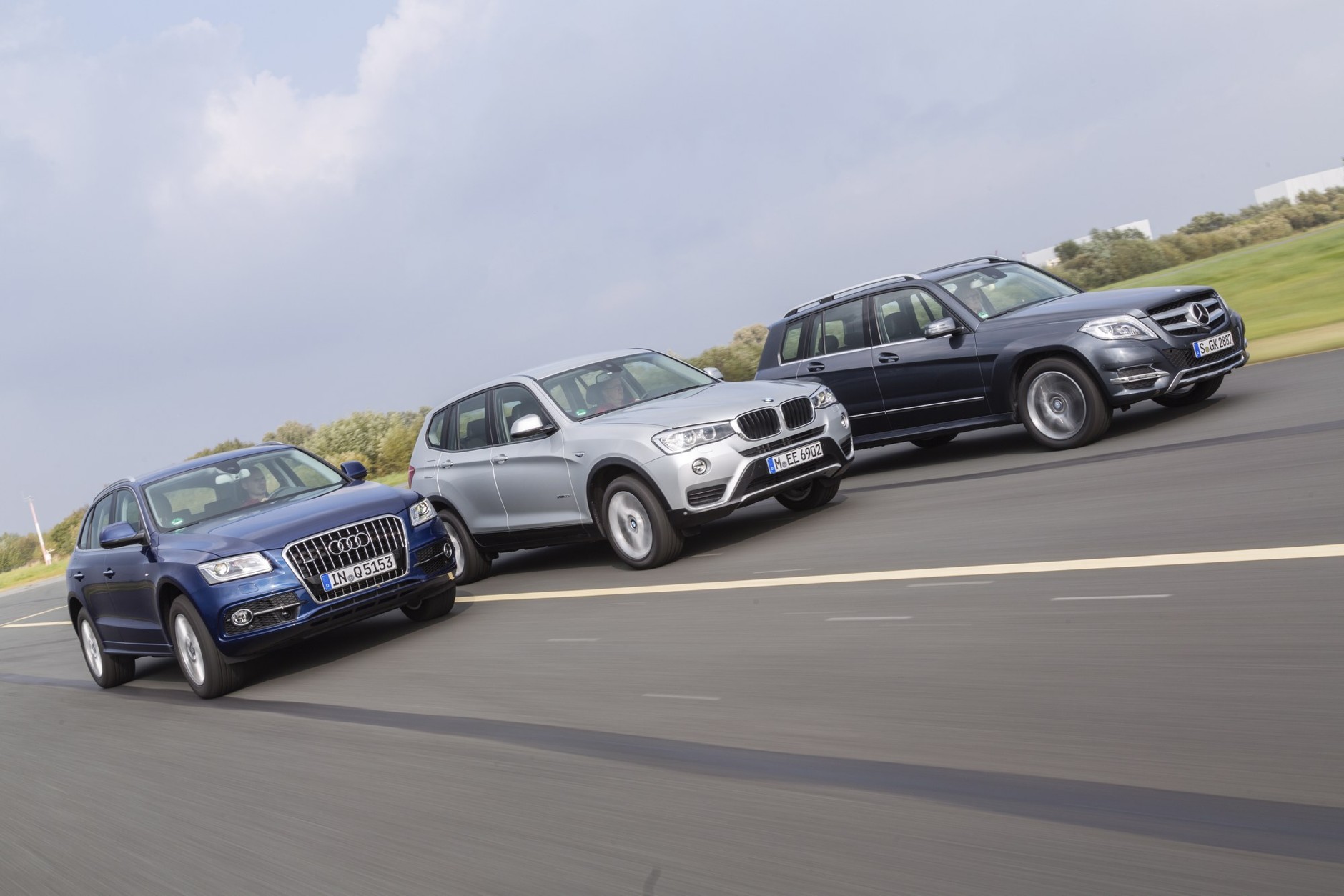Porównanie: Audi Q5, BMW X3, Mercedes GLK